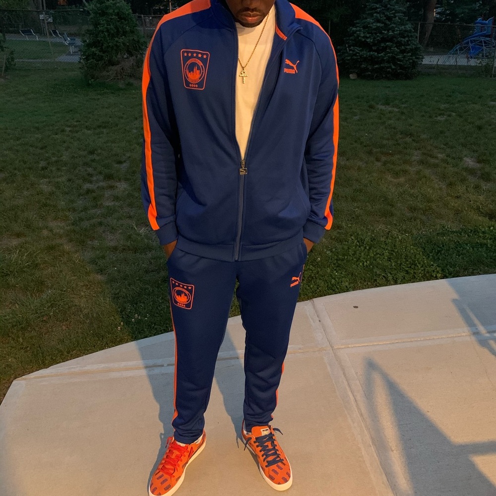 Puma track suit New York Themed